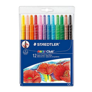 Staedtler Twisters (Retractable) Wax Crayons 12's