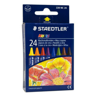 Staedtler Regular Wax Crayons - 24's