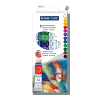 Staedtler Watercolour paints Asst - 12's