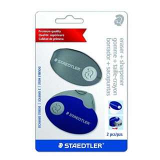 Staedtler Sharpener Eraser Combo 2pk