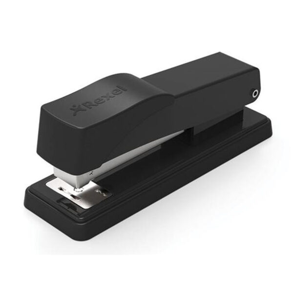 Rexel Standard 100 Stapler Black Half Strip
