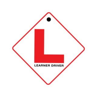 Tower Learner Sign + Suction cup