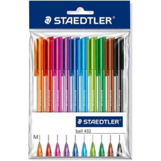 Staedtler Pen Ballpoint 10 Per Pack