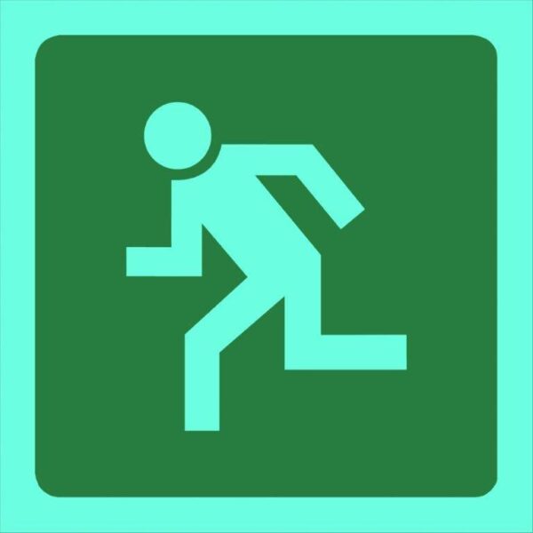 Tower Man Running Left