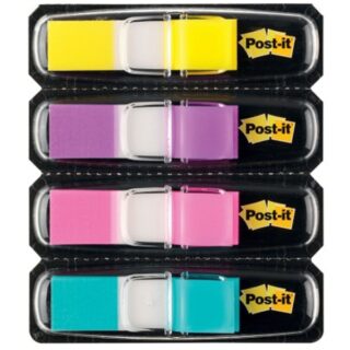 Post-it Flags Plain Bright - 4Pack 11.9x43.2mm