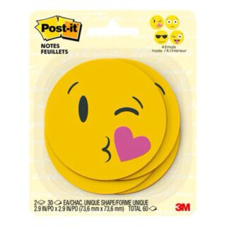 Post-It Notes Alternating Emoji Design 73.6x73.6mm