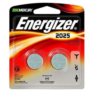 Energizer Alkaline Batteries CR2025 2pack