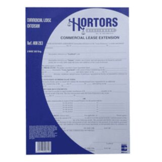 Hortors 2 Commercial Lease Extension Forms