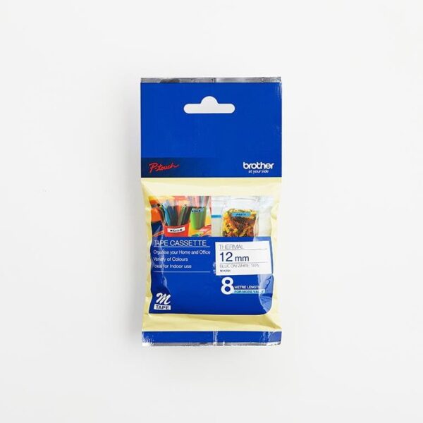 M K233 Blue on White M Tape 12mm web