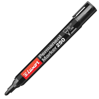 Marker Permanent Luxor 250 Bullet Blk 11
