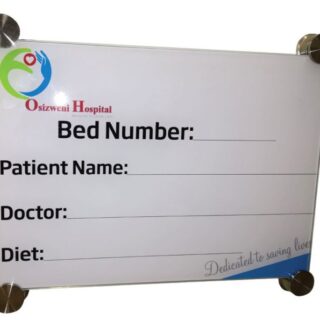 Parrot Hospital Glass Bed Board