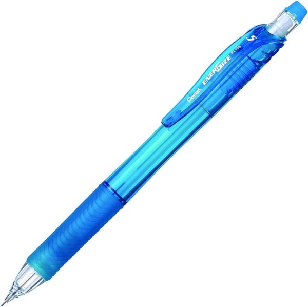 Pentel PL105 Energize X Clutch Pencil Fine 0.5mm Rubber Grip Blue