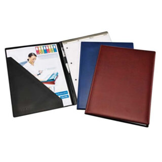 bantex a4 pvc writing pad folder assorted