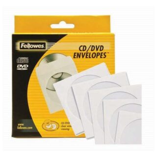 fellowes cd envelopes white 1 1