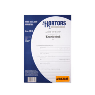 hortors aanbod om te koop documents
