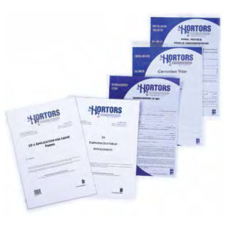 hortors employee forms